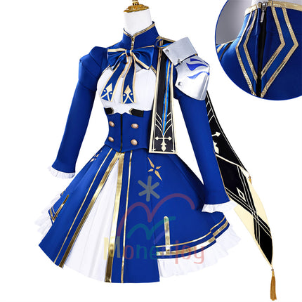 Monenjoy Houkai Star Rail Fate Collaboration Saber Cosplay Costume One Piece Event 3D Print Costume GS1439