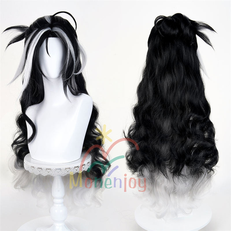 Monenjoy　アークナイツ　スネグラーチカ　85cm　コスプレウィッグ Снегурочка　鬘　コスチューム　イベント　自然感　鬘