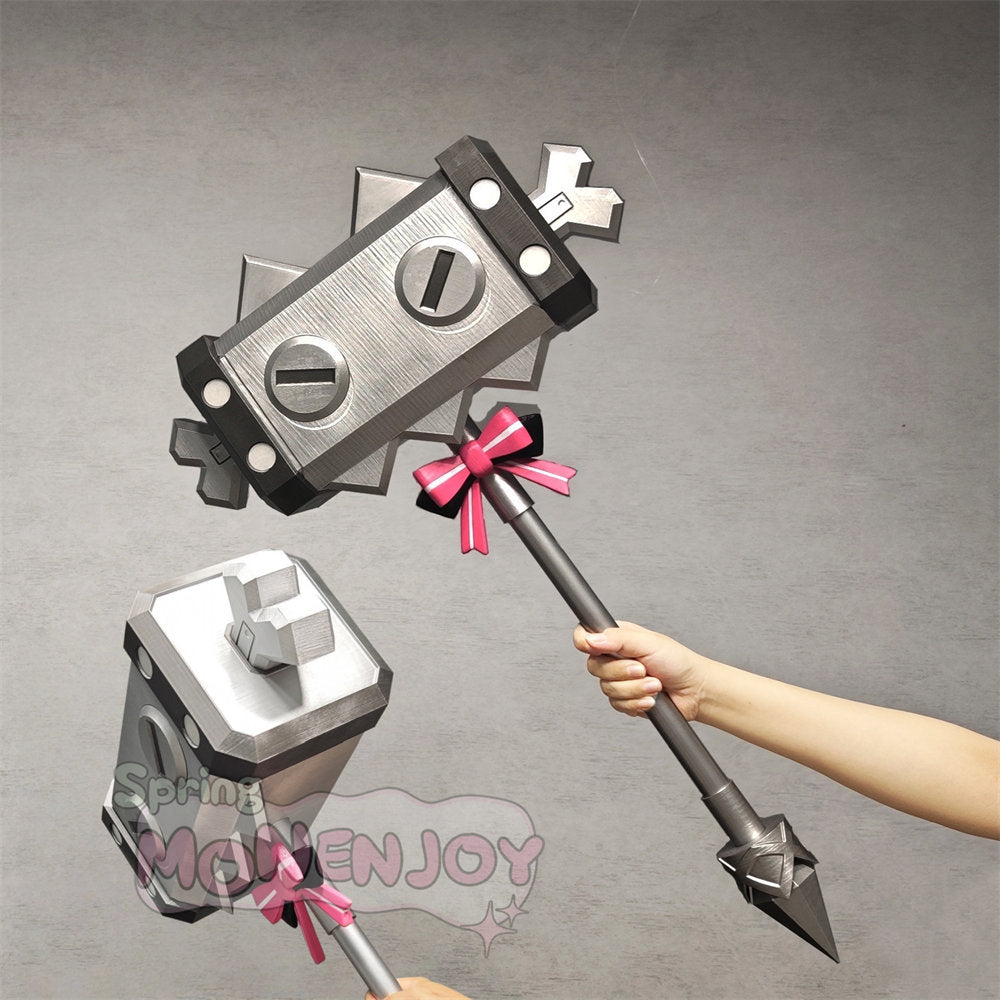 Monenjoy　原神　プルーネ　ハンマー　レプリカ　85cm　PLa材質　  Prune  イベント舞台対応　コスプレ道具 MONENJOY