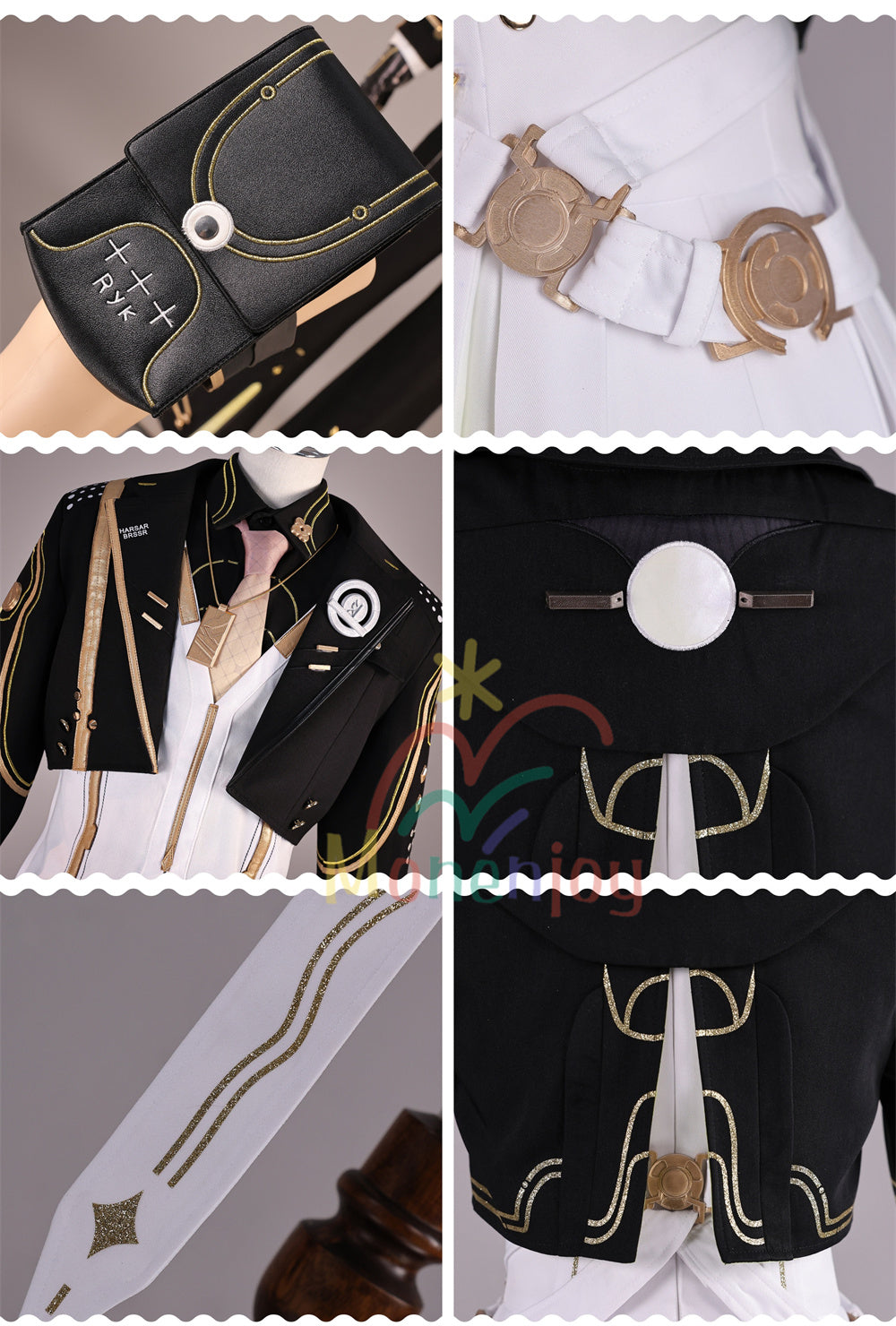 Monenjoy 鳴潮 漂泊者 コスプレ衣装 永久に輝く星明り プレミアムユニフォーム・仮装セット MONENJOY