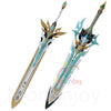 Monenjoy　原神 ファルカ　 モチーフ武器　 狼の武勲詩　135cm　EVA＋PVC＋木材質　ファルカモチーフ　両手剣　コスプレ道具 Monenjoy