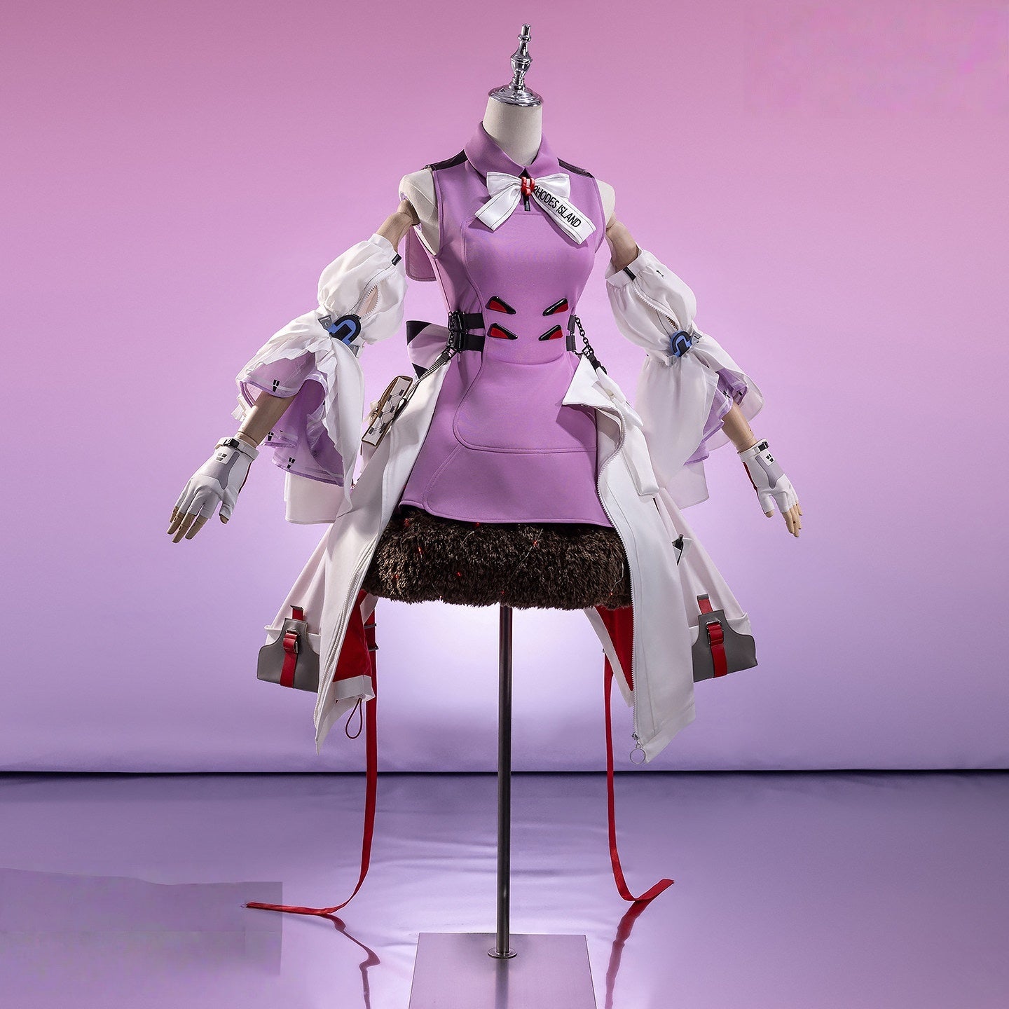 Monenjoy　アークナイツエンドフィールド アルデリア 洋服　紫色　ドレス　コスプレ衣装 Ardelia　아델리아　コスチューム