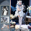 Monenjoy　NARAKA:BLADEPOINT　玉雪の心　殷紫萍　コスプレ衣装　ドレス　 武者　 コスチューム MONENJOY