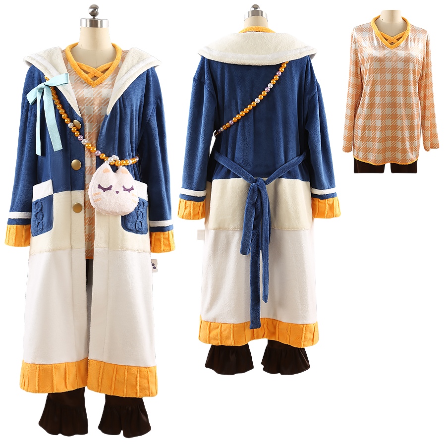 受注製品」Monenjoy　あんスタ　クロススカウト・アットホーム／のびのびcat　仁兎 なずな 鳴上 嵐 パジャマ　ファッション　生活着用　変装　コスプレ衣装　礼服　舞台服 - Monenjoy