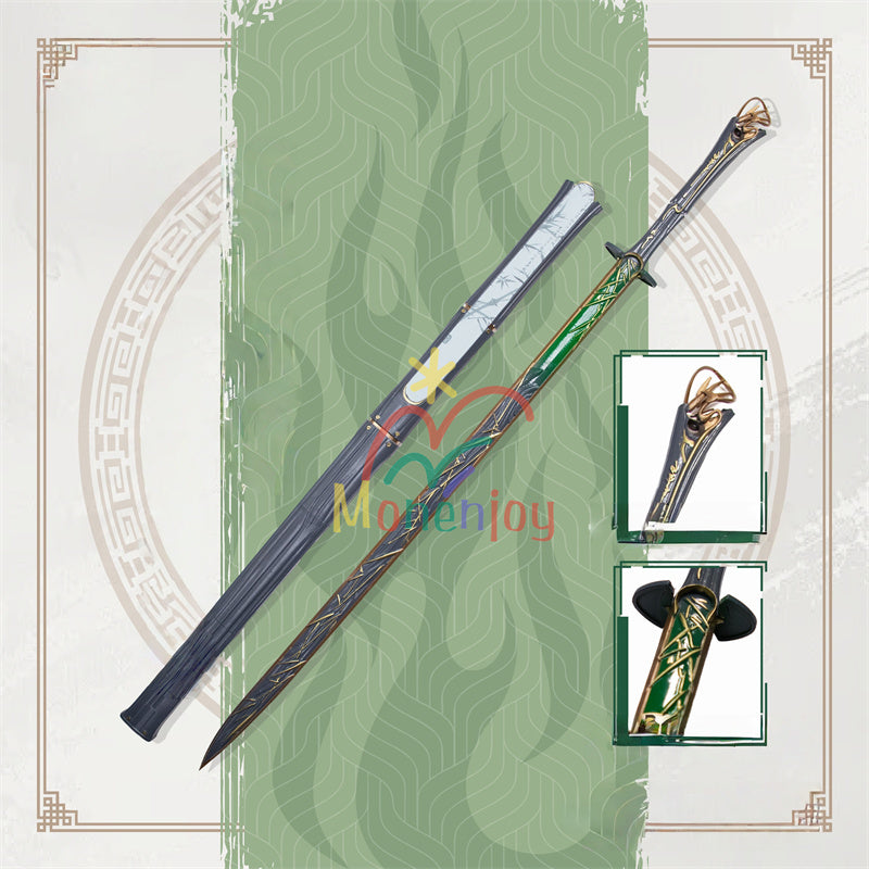 Monenjoy　鳴潮　仇遠 迅刀　破敵の鋭竹　 モチーフ 武器　コスプレ道具　 　きゅうえん　 イベント　120cm　PLA材質