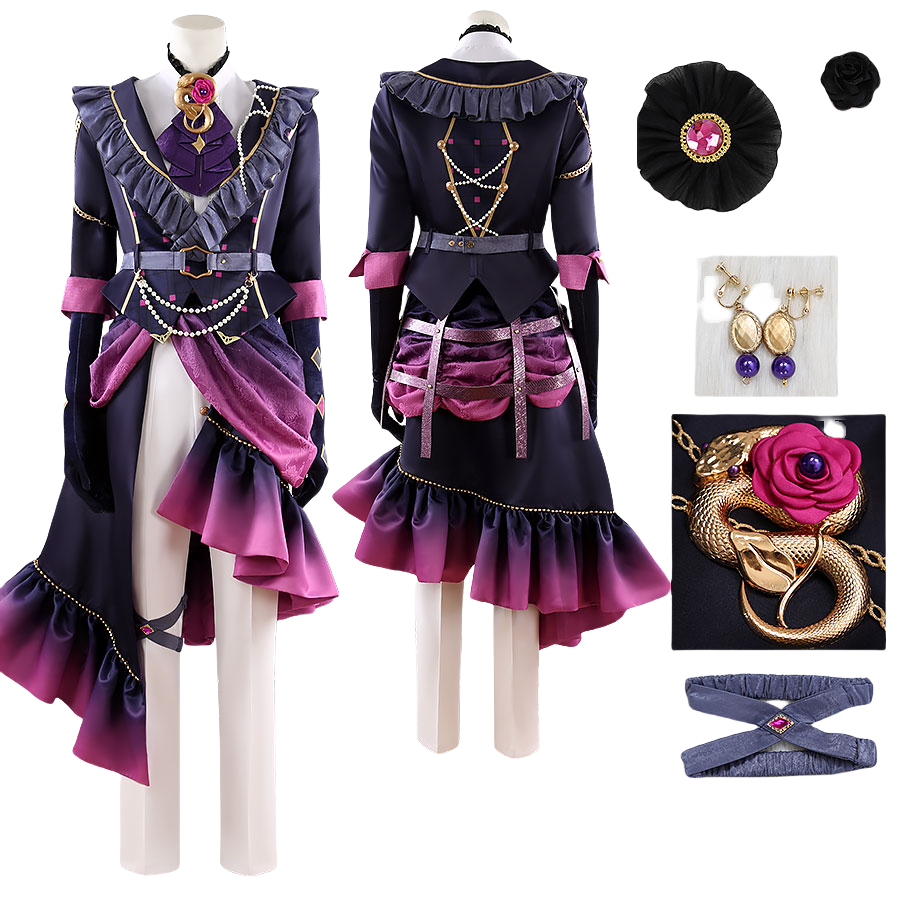 「受注製品」Monenjoy　あんスタ 巴日和 ゆうた 真緒 ロススカウト・傾慕の華／恍惚　コスプレ衣装　礼服　舞台服 - Monenjoy