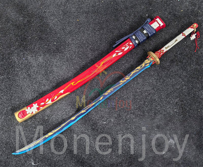 Monenjoy　鳴潮 　緋雪 コスプレ道具　太刀　日本刀　140cm　PLA材質　ひゆき　灼霜　モチーフ武器　長刃 Monenjoy