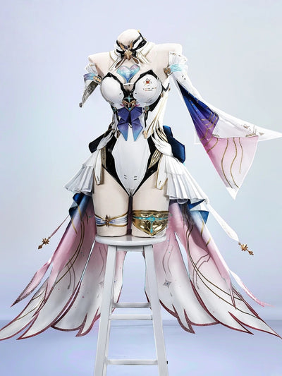 Monenjoy 鳴潮 エイメス コスプレ衣装　ワンピース　3d樹脂製パーツ　コスチューム