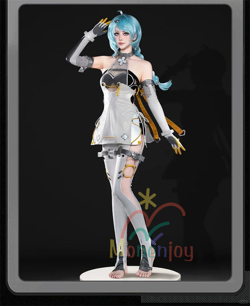 Monenjoy ゼンゼロ　シード　コスチューム　イベント　エージェント 　裾反射光機能　3d樹脂製　軽量化　ゼンゼロ／ZZZ　イベン　ハロウィン