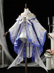 Monenjoy 原神 コロンビーナ コスプレ衣装　少女　コスチューム　髪飾り＋アイマスク付　3ｄ樹脂製パーツ　 ナドクライ編 執行官 月の少女 Damselette Columbina コスプレ衣装　ジャカード生地 コスチューム
