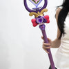 Monenjoy　名探偵プリキュア　森亜るるか 　キュアアルカナ・シャドウ　魔法杖 120cm　140cm　PLA材質　レプリカ　撮影道具　武器モデル MONENJOY