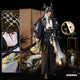 Monenjoy　アークナイツ　 ウァン　コスプレ衣装　龍角付　合金パーツUP　望 Wang　コスプレ衣装　イベント　豪華サテン生地 MONENJOY