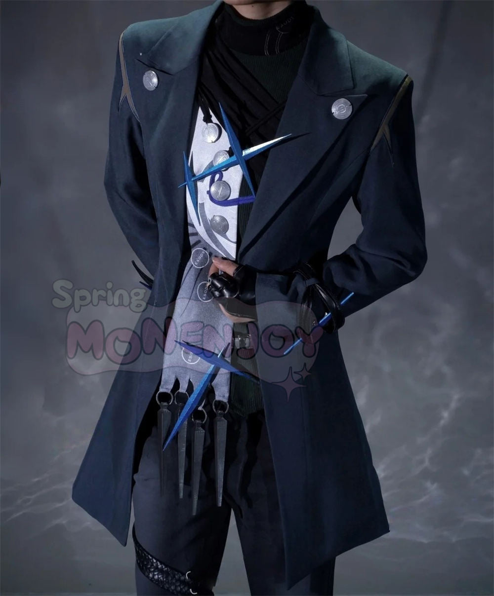 Monenjoy　アークナイツ　エンドフィールド アルダシル コスプレ衣装　3dPLA材質パーツ　スーツ　イベント舞台対応 MONENJOY