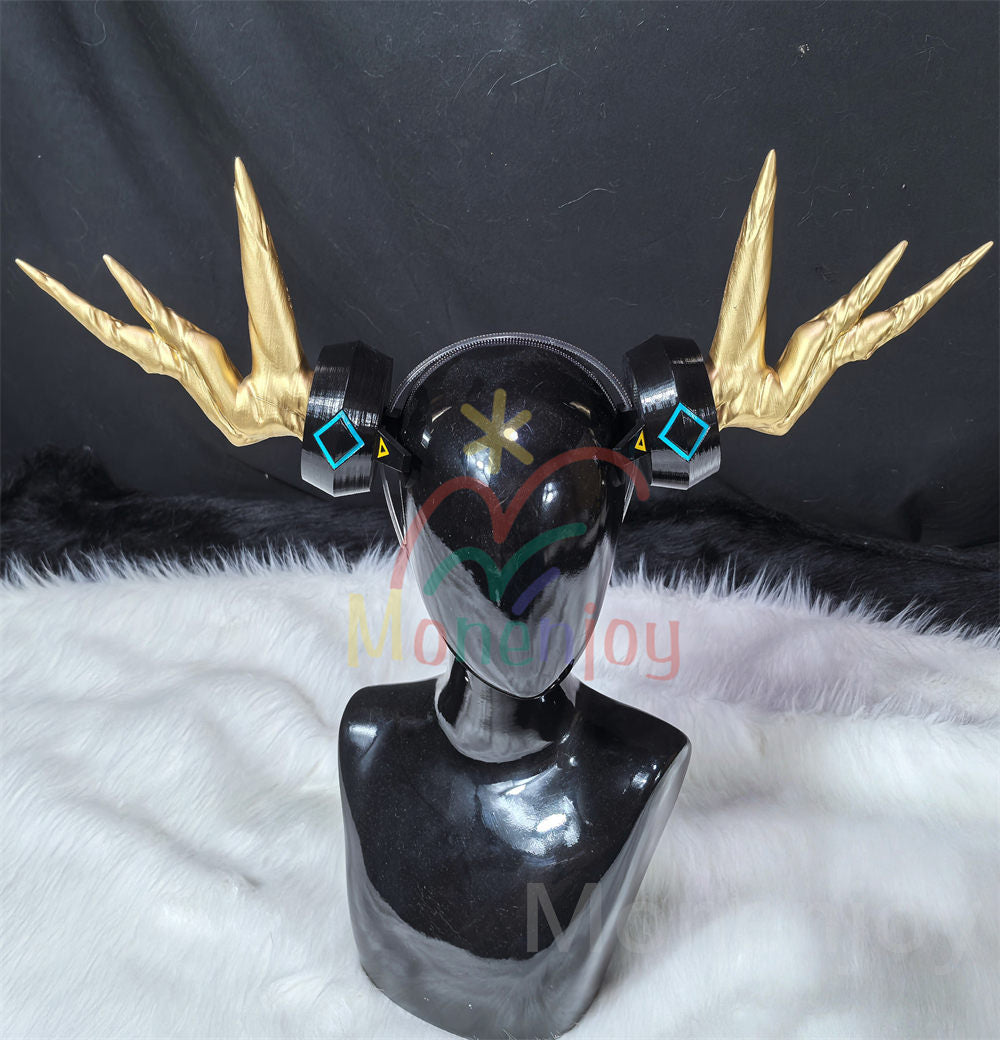 Monenjoy　アークナイツ　 司霆レイズ　角　片手剣　120cm　コスプレ道具 Leizi the Thunderbringer　イベント舞台対応 Monenjoy
