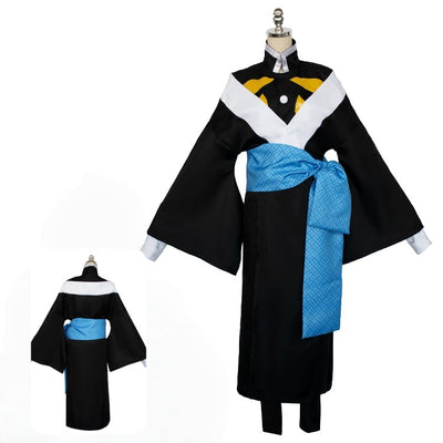 Monenjoy　鬼滅の刃　獪岳　和服　浴衣　コスチューム　上弦の陸 かいがく　コスプレ衣装