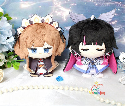 Monenjoy　原神 空月の歌　 ぬいぐるみ サンドローネ(傀儡) コロンビーナ(少女 ぬいぐるみ　12cm　アクセサリー　萌えグッズ　