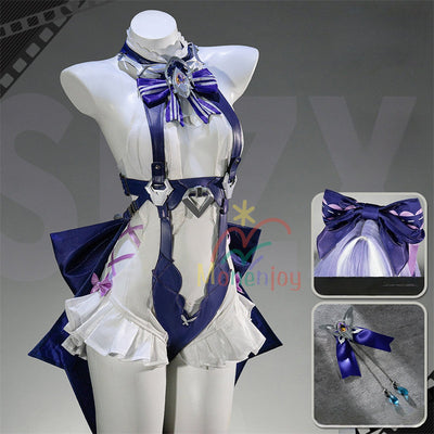 Monenjoy　ゼンゼロ　ビビアン　コスプレ衣装　ゼンレスゾーンゼロ　水着+紋身付き　モッキンバード コスチューム　イベント　仮装