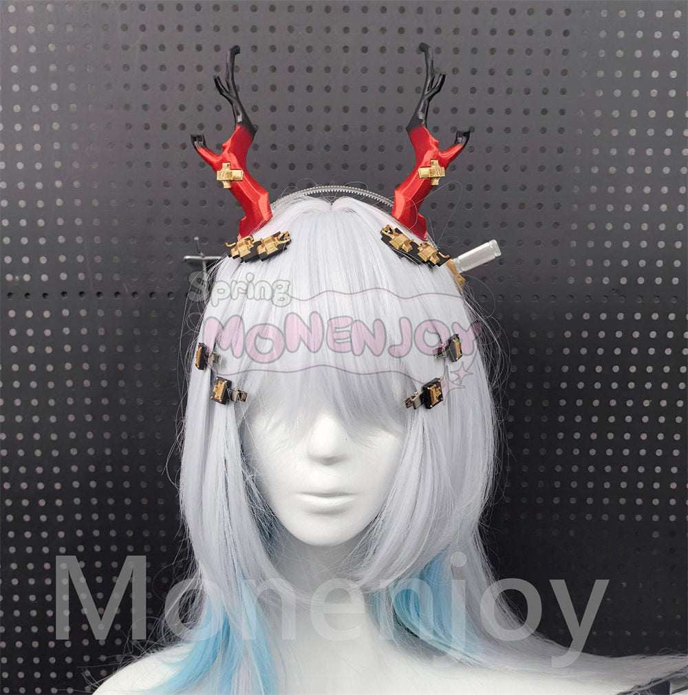 Monenjoy　 エンドフィールド　ゾアン・ファンイ　角　ヘアアクセサリー　アークナイツ　イベント舞台対応　PLA材質 MONENJOY