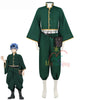Monenjoy　デッドアカウント　縁城 蒼吏　コスプレ衣装緑色　霞流 括　えにしろ そうじ　仮装　舞台服　コスチューム