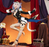 Monenjoy 崩壊スターレイル サフェル コスプレ衣装　コスチューム　セファリア Cifera 腿カバー付　尻尾付　豪華アクセサリー　GS1218 - Monenjoy
