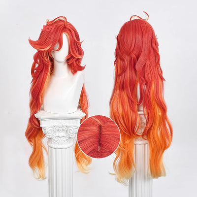Monenjoy　原神 マーヴィカ ウィッグ　カツラ　コスプレ道具 - Monenjoy