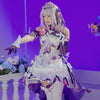 Monenjoy　崩壊：スターレイル キャストリス コスプレ衣装　礼服　シューズカバー付　ワンピース　「死影の侍女」キャストリス Castorice 可愛い　豪華衣装 - Monenjoy