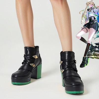 Monenjoy　鳴潮 リンネー コスプレ　シューズ　ブーツ　靴　道具　アクセサリー