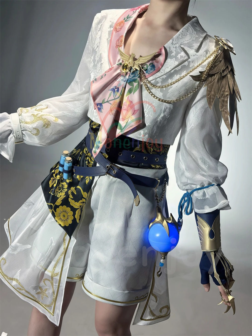 予約販売　アイデンティティ5　 曲芸師　コスチューム　イベント　3d樹脂製パーツ　ハロウィン　第五人格/IdentityV　舞台服 MONENJOY
