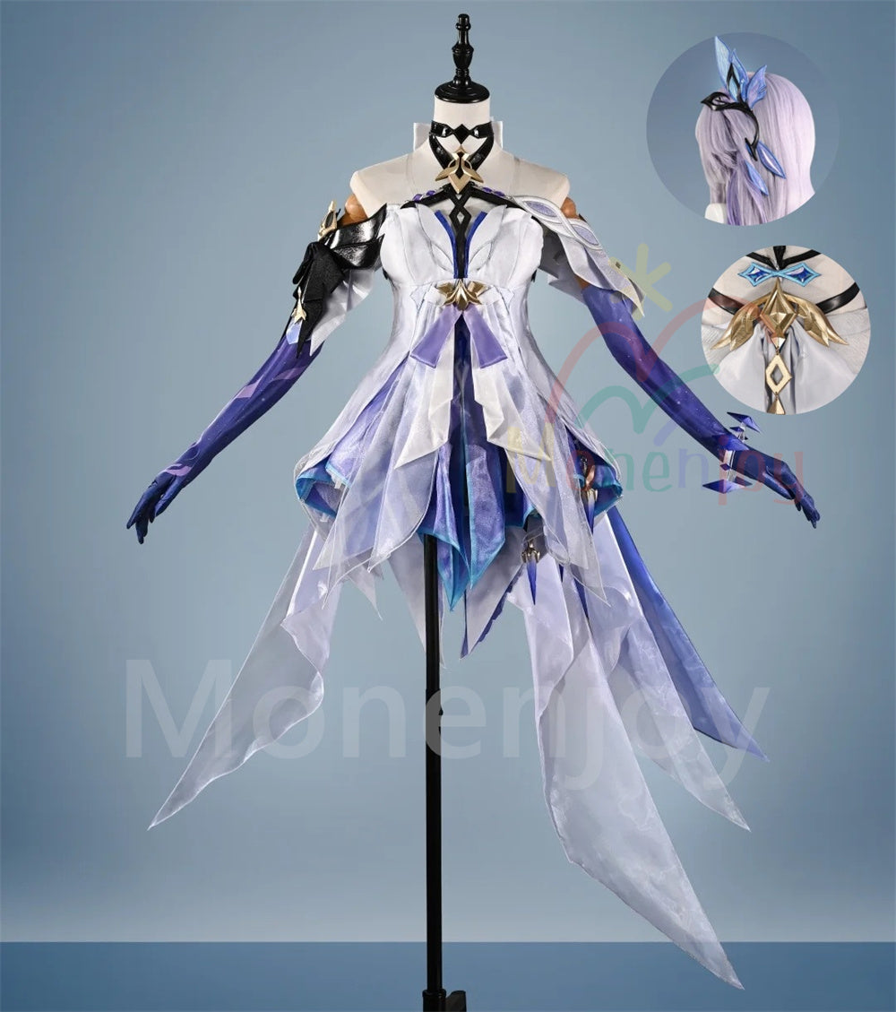 Monenjoy 原神 スカーク コスプレ衣装 金属製パーツUP　イベント　ハロウィン　舞台使用対応　コスチューム　 MONENJOY