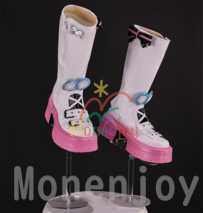 Monenjoy　NTE ネバエバ ちぃちゃん　ブーツ　シューズ　コスプレ道具　 MONENJOY