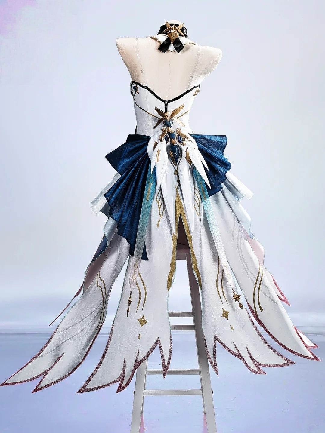 【即日発送】鳴潮 エイメス コスプレ衣装 フルセット Sサイズ ウィッグ+靴 Monenjoy 鳴潮 エイメス コスプレ衣装 ワンピース 3d樹脂製パーツ