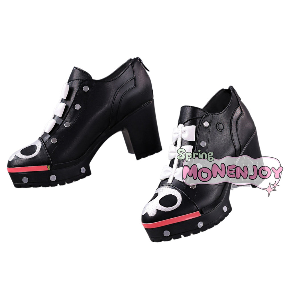 Monenjoy　ゼンゼロ アリア　 不協和音　シューズ　ブーツ　妄想エンジェル　コスプレ道具 　新コスチューム　人工革 MONENJOY