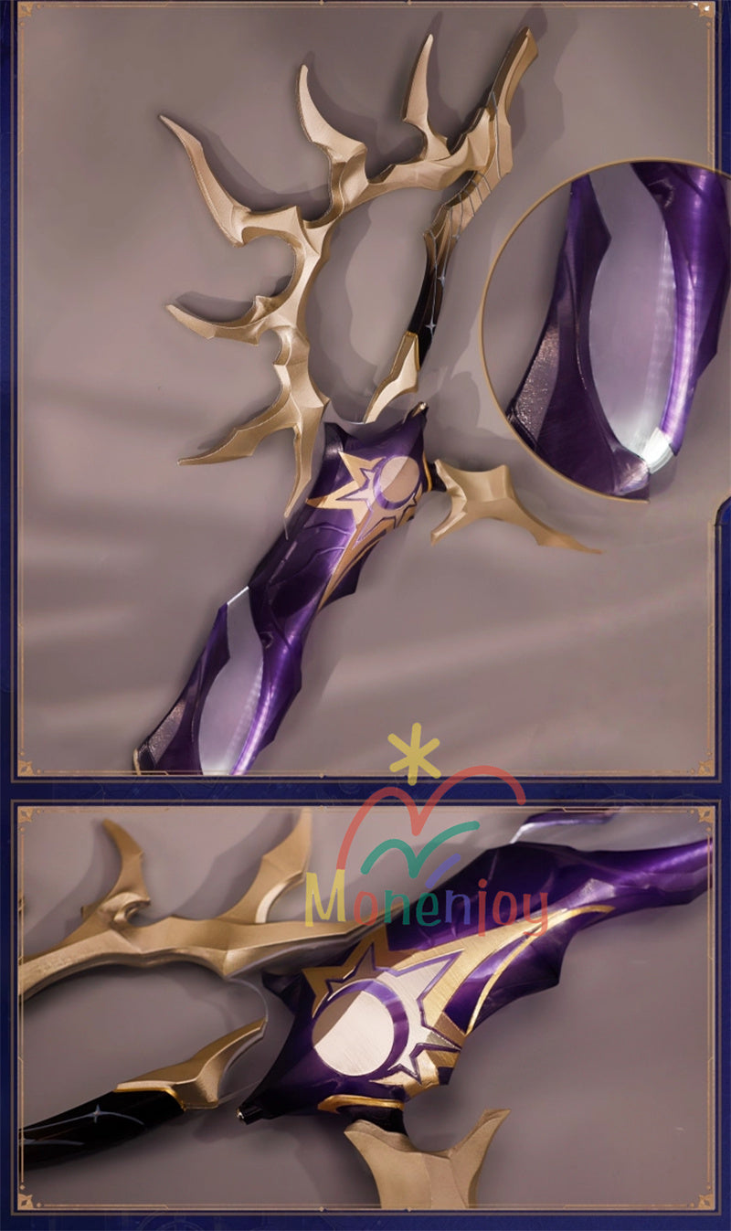 Monenjoy 崩壊スターレイル　フレイムスティーラー　コスプレ道具　剣　150cm　幅57cm　発光　暗黒の潮　火種を盗む者　武器モデル　発光　コスプレ道具GSDJ005