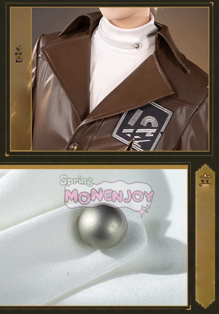 Monenjoy　アイデンティティ5　探鉱者 ハイウェイナイト SSR　人工皮革+伸縮パンツ+3D樹脂パーツ 高品質再現