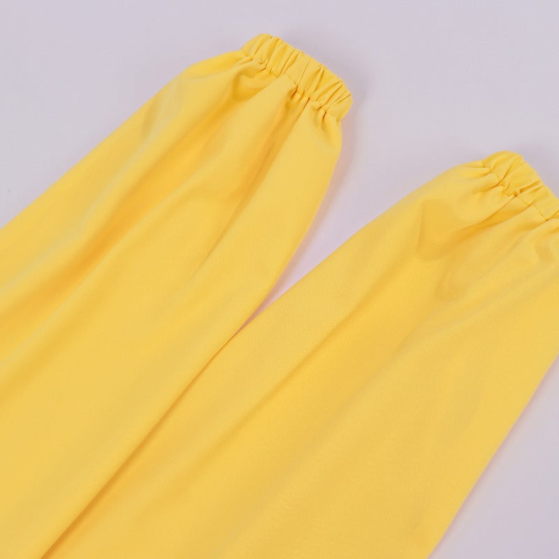 Monenjoy 　KPOPガールズ！デーモン・ハンターズ 　SajaBoys　 romance　シャツ　黄色コスプレ衣装　ベイビー 舞台服　サジャ・ボーイズ　Kpop Demon Hunters