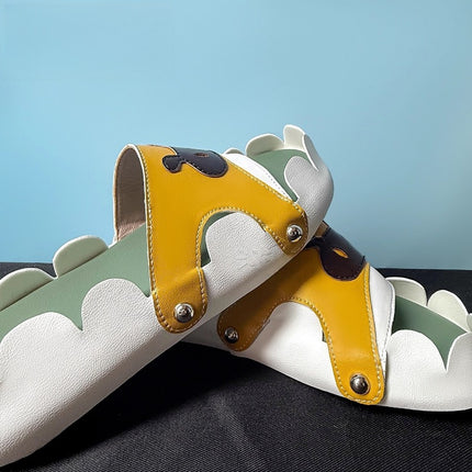 Monenjoy Zenzero Rin Summer Blue Sky Sandals Shoes Cosplay Props 