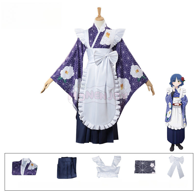 Monenjoy ぼっち・ざ・ろっく！　後藤 ひとり　伊地知 虹夏　山田 リョウ　喜多 郁代　コスプレ衣装　和服　大正和風　着物 大正ロマン　 - Monenjoy