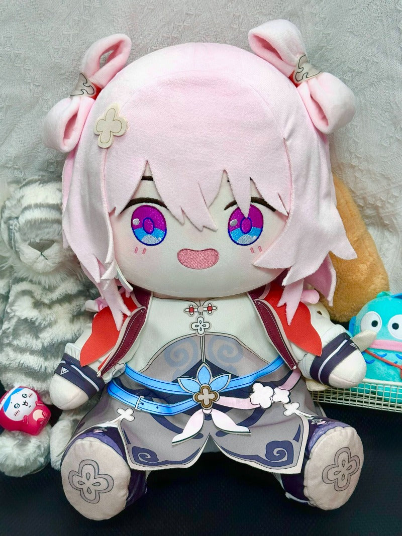 崩壊スターレイル 三月なのか ぬいぐるみ　綿人形　巡狩　40cm　 着せ替え可能 超ふわふわ 萌え 同人グッズ Monenjoy