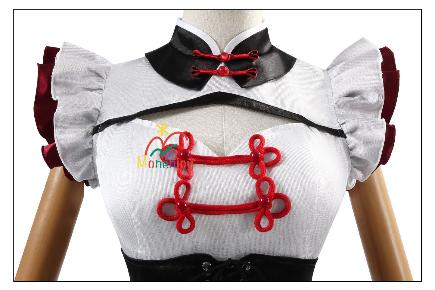 Monenjoy 鳴潮　西湖 コラボ　ツバキ コスプレ衣装　ワンピース　ロリータ　かわいい　 - Monenjoy