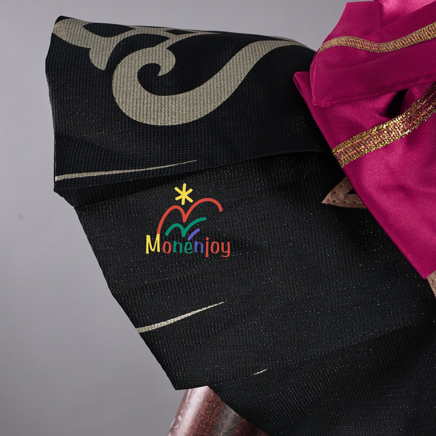 Monenjoy 原神　エスコフィエ　コスプレ衣装　 Escoffier　コスチューム　ワンピース　洋服　帽子付　3d樹脂アクセサリー　G1199 - Monenjoy