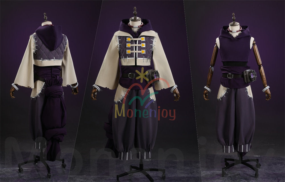 Monenjoy　ガチアクタ　ジャバー・ウォンガー コスプレ衣装　 Jabber Wongar　発光道具追加対応　イベント　舞台服　イベント　ハロウィン MONENJOY