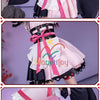Monenjoy　超かぐや姫 駒沢 乃依 コスプレ衣装　こまざわ のい 　ゴスロリ風　Black onyXのメンバー　コスチューム　鞄追加対応 MONENJOY