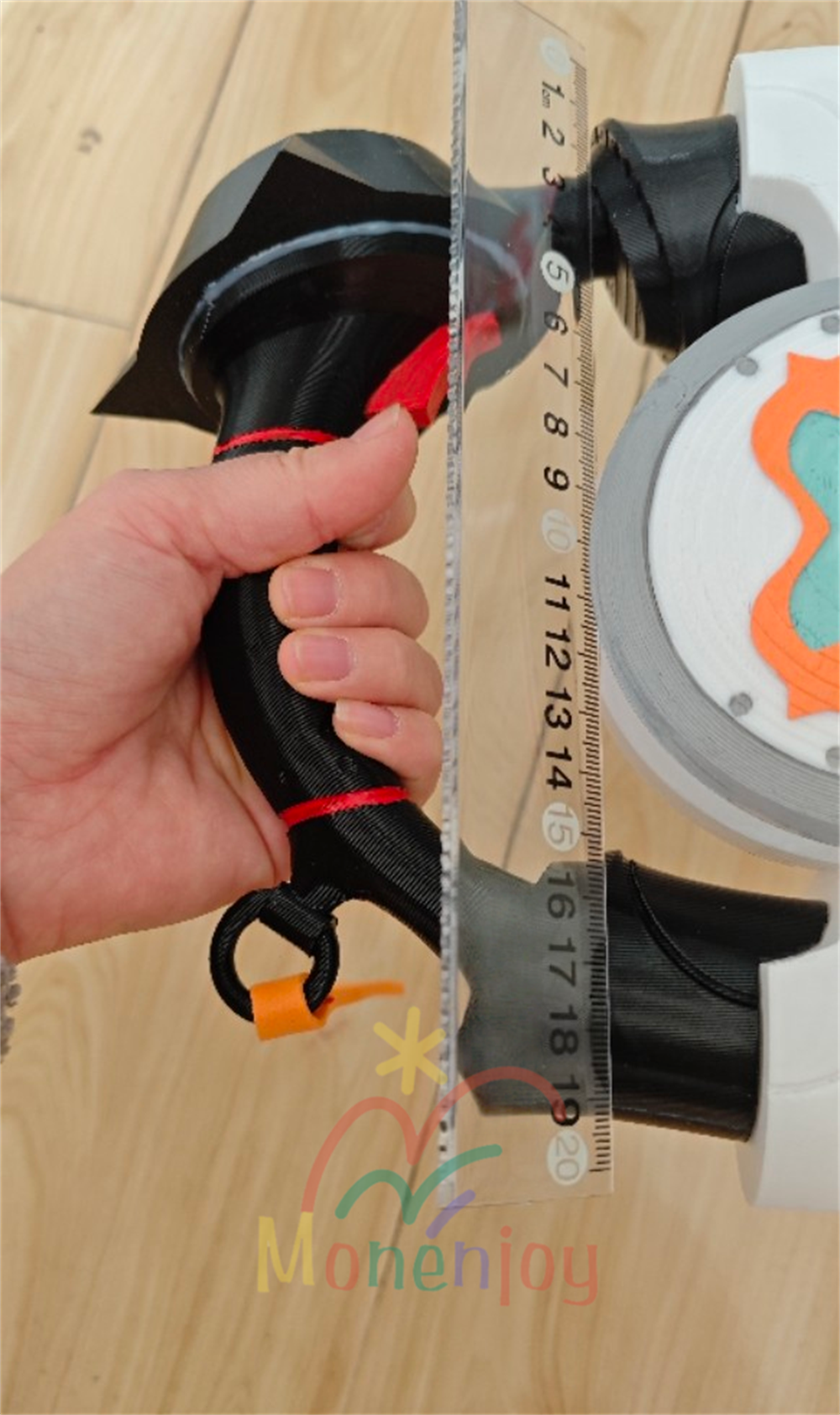 Monenjoy　ゼンゼロ　アリア 武器モデル　本体約21cm　 2点セット　255g　Petg材質　妄想エンジェル コスプレ道具　 コスプレ用道具 MONENJOY