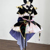 Monenjoy　名探偵プリキュア　森亜るるか コスプレ衣装　キュアアルカナ・シャドウ　ドレス　コスチューム　ベルベット生地　髪飾付 Monenjoy