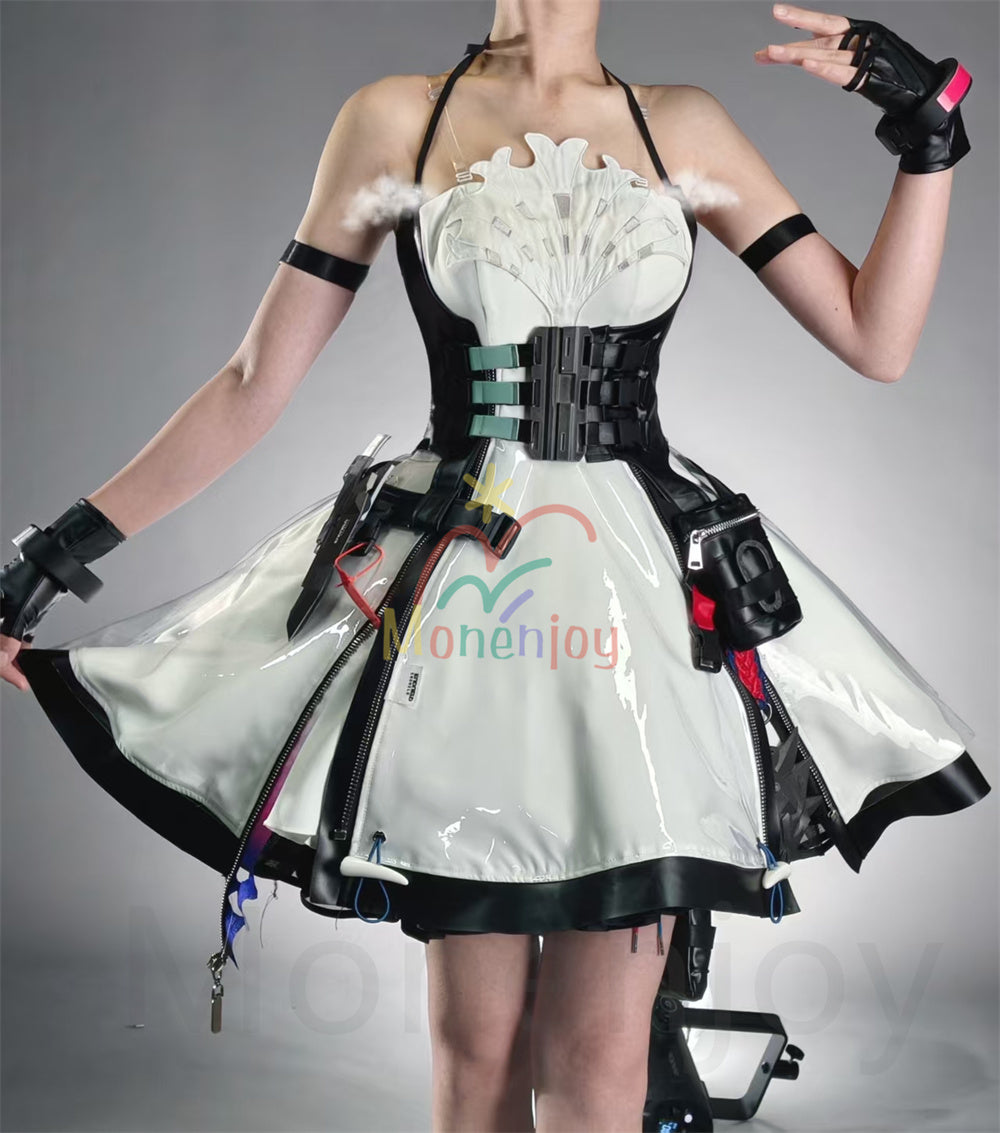 Monenjoy アークナイツ エンドフィールド ロッシ コスプレ衣装 3D樹脂