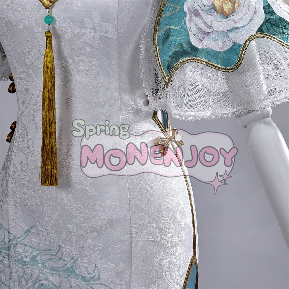Monenjoy　鳴潮 今汐コンシ　コスプレ衣装　チャイナドレス　中華風ロングドレス　コスチューム　イベント舞台対応 MONENJOY