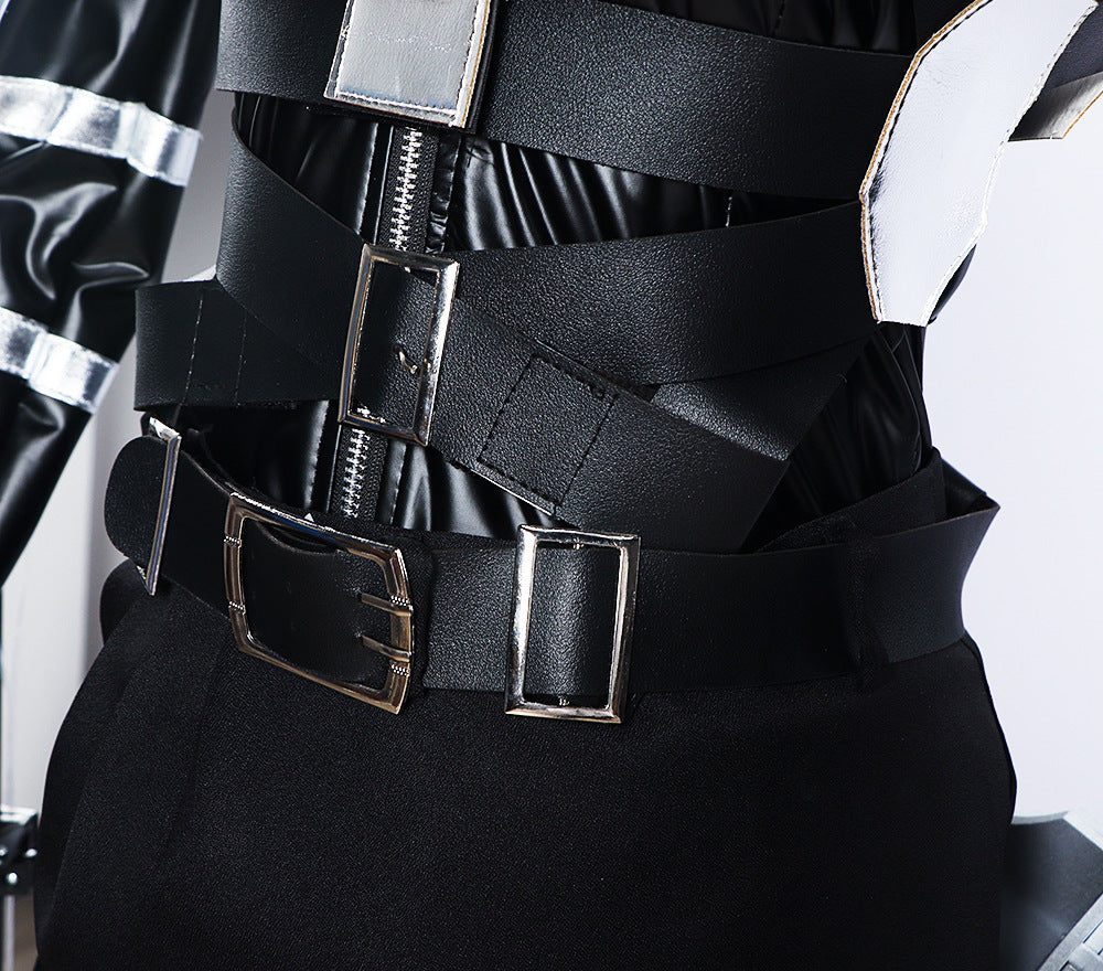 Monenjoy　劇場版「進撃の巨人」完結編 THE LAST ATTACK　コスプレ衣装　 戦闘服　マント追加可能　イベント　仮装　ハロウィン - Monenjoy