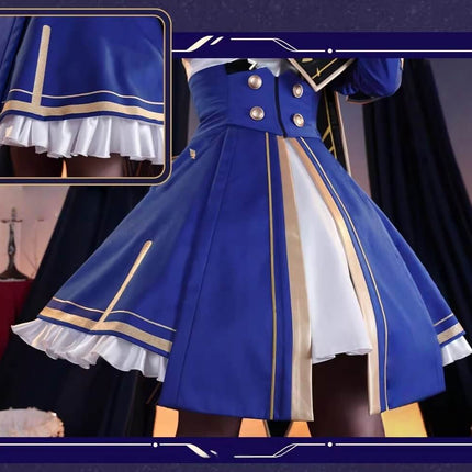 Monenjoy 崩壊スターレイル セイバー Saber　コスプレ衣装　ワンピース　戦闘服　ブルー色　イベントGS1423 - Monenjoy