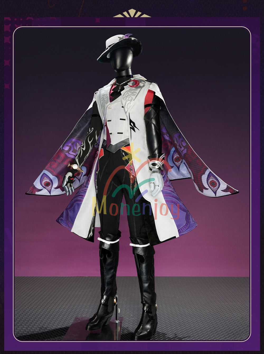 Monenjoy　崩壊スターレイル　不死途 コスプレ衣装　帽子付しなず コスチューム　二相楽園　イベント MONENJOY