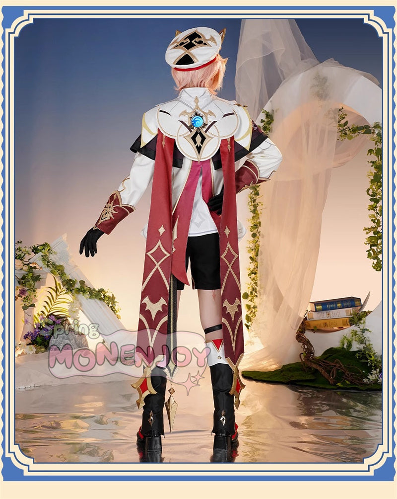 Monenjoy 原神 ダリア コスプレ衣装 Dahlia　帽子付 金属製パーツ　イベントGS1419 - Monenjoy